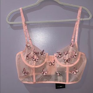 FashionNova Butterfly Bustier
